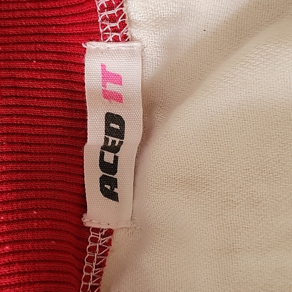 Aced it Crop top varsity sweater and skirt set - Picture 5 of 8